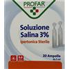 profar soluzione ipertonica 3% 5 ml 20 ampolle