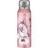 alfi KIDS ISO BOTTLE 500ml, unicorn, borraccia per bambini in acciaio, ermetica con chiusura a vite, tiene caldo per 12 ore, freddo per 24 ore, per bevande gassate, anti-impronte, senza BPA