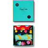 Happy Socks Game Night Gift Box, Calzini Unisex adulto, Gemischt, 36-40 confezione da 4
