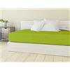 BANZAII TEXTILE INNOVATOR ONLINE Banzaii Lenzuolo sotto con Angoli in Microfibra trattamento Manopesca, No Stiro, Matrimoniale 160/170 x 190/200 x 30 cm, adatto sia a materassi alti che bassi, Verde Made in Italy