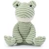 Apricot Lamb Peluche a coste a forma di rana, morbido, perfetto per bambini (rana in velluto a coste, 22 cm)
