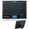 Alesis Samplepad Pro Pad Strumentale A 8 Battenti In Gomma Bi-Zona E Trigger Di Campioni & Module Mount Supporto Per Percussioni Elettroniche Come Sample Pad, Piastra Di Montaggio