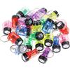 Goldge - 24 portachiavi con mini torcia, 4 cm