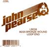 John Pearse GS038BZL Corde, Bronzo Loop End .038