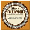 D'Addario BEB040 Folk Nylon - Corda singola in nylon nero per chitarra, con pallino, 040