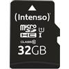 Intenso 32GB Scheda Micro SDHC Intenso UHS-I U1 Class 10 Con Adatatore [3424480]
