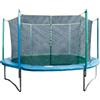 TRAMPOLINO ELASTICO PER ESTERNO GARLANDO + RETE DI PROTEZIONE COMBI XXL Ø 427