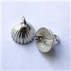Coppetta Terminale Rigata In Argento 925/°°°