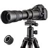 JINTU 420-800mm F8.3 Obiettivi per fotocamera SLR con messa a fuoco manuale Compatibili con Canon EOS-M (montaggio EF-M) Mirrorless M50 M100 M200 M1 M2 M3 M5 M6 M10