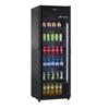 Frigo vetrina Bibite Nero. Lt. 382 - Dim.cm. 60,5x61x184H.