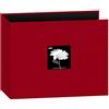 Pioneer Photo Albums Pioneer 12 x 12 Pollici del Tessuto 3-Ring Binder Album, Rosso