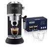 AMZCHEF 1350W Macchina da Caffè Espresso Manuale e Cappuccino, 20