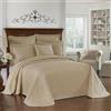 Historic Charleston King Charles Modern Farmhouse Floral Matelasse Copriletto, Cotone, Betulla, Full/Queen