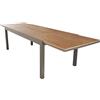 MIlani Home VIDUUS - tavolo da giardino allungabile in alluminio e polywood