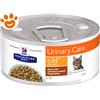 Hill's Cat Prescription Diet c/d Urinary Care Spezzatino con Pollo e Verdure - Lattina da 82 gr
