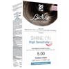 Bionike SHINE ON HIGH SENSITIVITY PLUS CASTANO CHIARO 5,00 RIVELATORE IN CREMA 75 ML + CREMA COLORANTE 50 ML