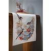 VERVACO Centrotavola Punto Croce Con Tela Aida CINCIALLEGRA E BACCHE Biancheria Da Tavola Set Fai Da Te Creativo Punto Croce Contato Kit 32 x 84 cm Hobby Creativi Adulti Casa Decor Cross Stitch