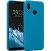 kwmobile Custodia Compatibile con Huawei P20 Lite Cover - Back Case per Smartphone in Silicone TPU - Protezione Gommata - blu indaco