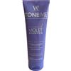 Watermans Purple Shampoo & Conditioner Set per capelli biondi, borsa per il trucco gratuita, rimuove rapidamente i toni del giallo per i capelli biondi, platino, bianchi o grigio.