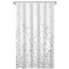 Zenna Home MAYTEX Zenna Home Tenda da Doccia in Tessuto Semi Velato con libellule Misto Poliestere, Multicolore, 70x72(Inches)