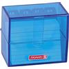 Brunnen 102058033 - Cassetta per schede in polistirolo, 8,5 x 7,5 x 4,8 cm, colore: Azzurro