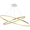 Nemo Ellisse Double lampada a sospensione