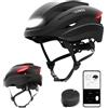 Lumos Ultra Smart Casco da bici, luci LED anteriori e posteriori regolabili, con indicatori di direzione, caschi da corsa per adulti: Uomo, Donna