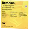 VIATRIS HEALTHCARE LIMITED Betadine*10garze Impregn 10x10