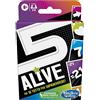 Hasbro Gaming 5 Alive, Gioco di Carte per Famiglie e Amici, per Bambini e Bambine dagli 8 Anni in Su, Strategia e Divertimento, da 2 a 6 Giocatori