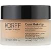 Korff Fondotinta Crema Effetto Lifting, Coprenza Media Alta con Acido Ialuronico e Vitamina E, Texture Fondente e Cremosa, Finish Satinato 05, Formato 30ml