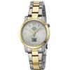 Master Time MTLA-10305-12M - Orologio radiocontrollato da donna con bracciale in acciaio inox, bicolore (oro/argento)