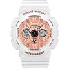 RORIOS Orologio Sportivo da Uomo Donna Digitale Militare Orologi Unisex Impermeabile Orologio con Cinturino in Resin Elettronico Orologio da Polso Uomo Donna Oro rosa bianco