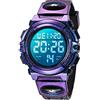 BEN NEVIS Orologio da Polso Orologi Sport per Bambini Digitale Multifunzione Impermeabile LED Luce Allarme Calendario Data con Cinturino in Silicone Blu