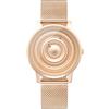 EUTOUR Orologio Uomo Magnetico Moda Semplice Cuscinetto a Sfera Quarzo Orologi da Polso da Uomo con Cinturino in Acciaio Inossidabile Oro