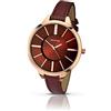 Sekonda Orologio da Polso, Analogico, Donna, Lega, Rosso