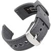 Archer Watch Straps - Cinturini per Orologio in Tela a Sgancio Rapido (Grigio Ardesia, 20mm)