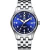 ADDIESDIVE Orologio da Uomo con Logo, NH35A, Orologio Automatico H2, Blu, 315 g