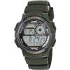 CASIO - Sveglia con movimento al quarzo giapponese, per uomo, Ae-1000W-3Avdf, diametro: 119 mm