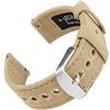 Archer Watch Straps - Cinturini per Orologio in Tela a Sgancio Rapido (Sabbia, 20mm)
