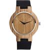 SUPBRO Orologio Uomo Movimento Al Quarzo Orologi in legno da uomo e da donna naturale legno al quarzo giapponese