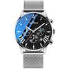 Unendlich U Cronografo al quarzo da uomo Infinity U-Watch, minimalista, casual, orologi da polso impermeabili con orologio da calendario