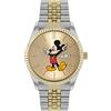 Disney Orologio Analogico al Quarzo Unisex Adulti con Cinturino in Acciaio Inossidabile MK8185