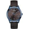 Guess Orologio Analogico Quarzo Uomo con Cinturino in Pelle W0792G6