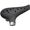 NIGHTオカリナ Night By Noble - Ocarina in plastica con finitura in gomma nera