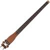 Anygig - Basso elettrico, portatile, da viaggio, 101 cm, peso 1,6 kg, 34 pollici, scala completa, con custodia per mancini
