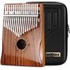 Moozica - Kalimba professionale a 17 tasti, Pianoforte da pollice di alta qualità con custodia protettiva 17 Keys Acacia Koa-K17K