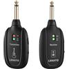 LEKATO Sistema di Chitarra Wireless LEKATO Ricevitore di Chitarra Wireless Ricaricabile Sistema di Chitarra Digitale Jack con 4 Canali per Chitarra Elettrico Basso Violino