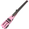 Anygig - Chitarra elettrica portatile per esercitarsi, da viaggio, 82 cm, 1,6 kg, full-scale da 65 cm, con custodia Gigbag, per destrimani, rosa