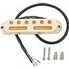 Alnicov Pickup per chitarra Hot Rails a doppia bobina, 4 fili Mini Humbucker Neck Pickup per ST Stratocaster Guitar Parts