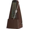 Linrax M2 Metronomo Meccanico per Pianoforte, Chitarra, Basso, Ukulele, Drum Tamburo, Violino e altri Strumenti Musicali, Tempo e Ritmo delle tracce, Suono Forte, Alta Precisione, Venatura del Legno